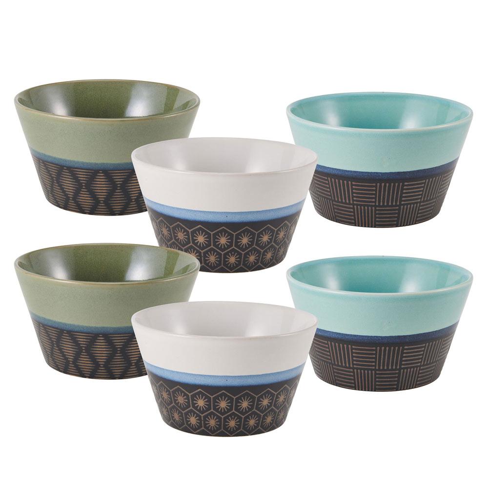 Marcus Conical Set Of 6 Soup Cereal Bowls, Assorted