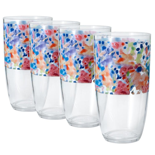 Merisella Set Of 4 Acrylic Tumblers