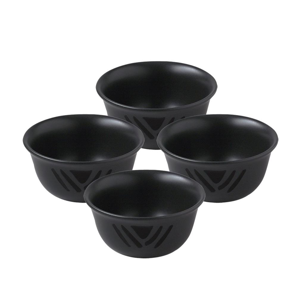 Midnight Sun Set Of 4 Deep Soup Cereal Bowls