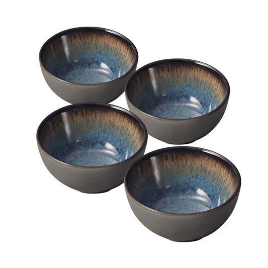 Monroe Blue Set Of 4 Fruit Bowls