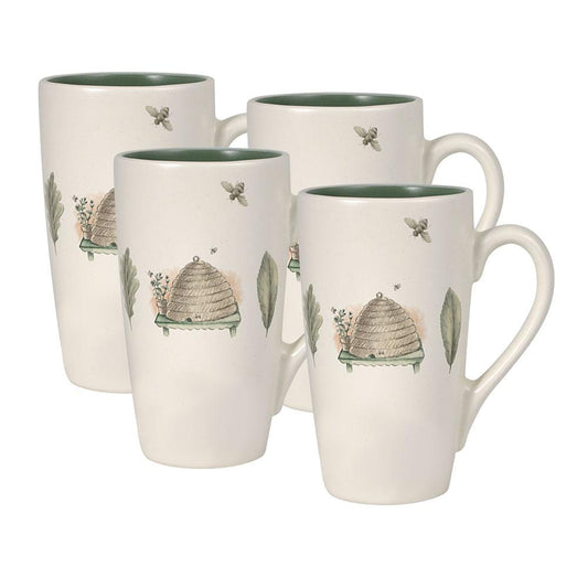 Naturewood Set Of 4 Latte Mugs