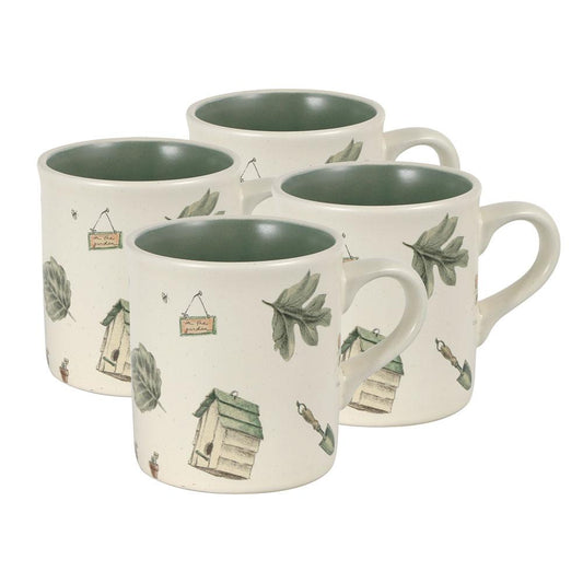 Naturewood Set Of 4 Mugs