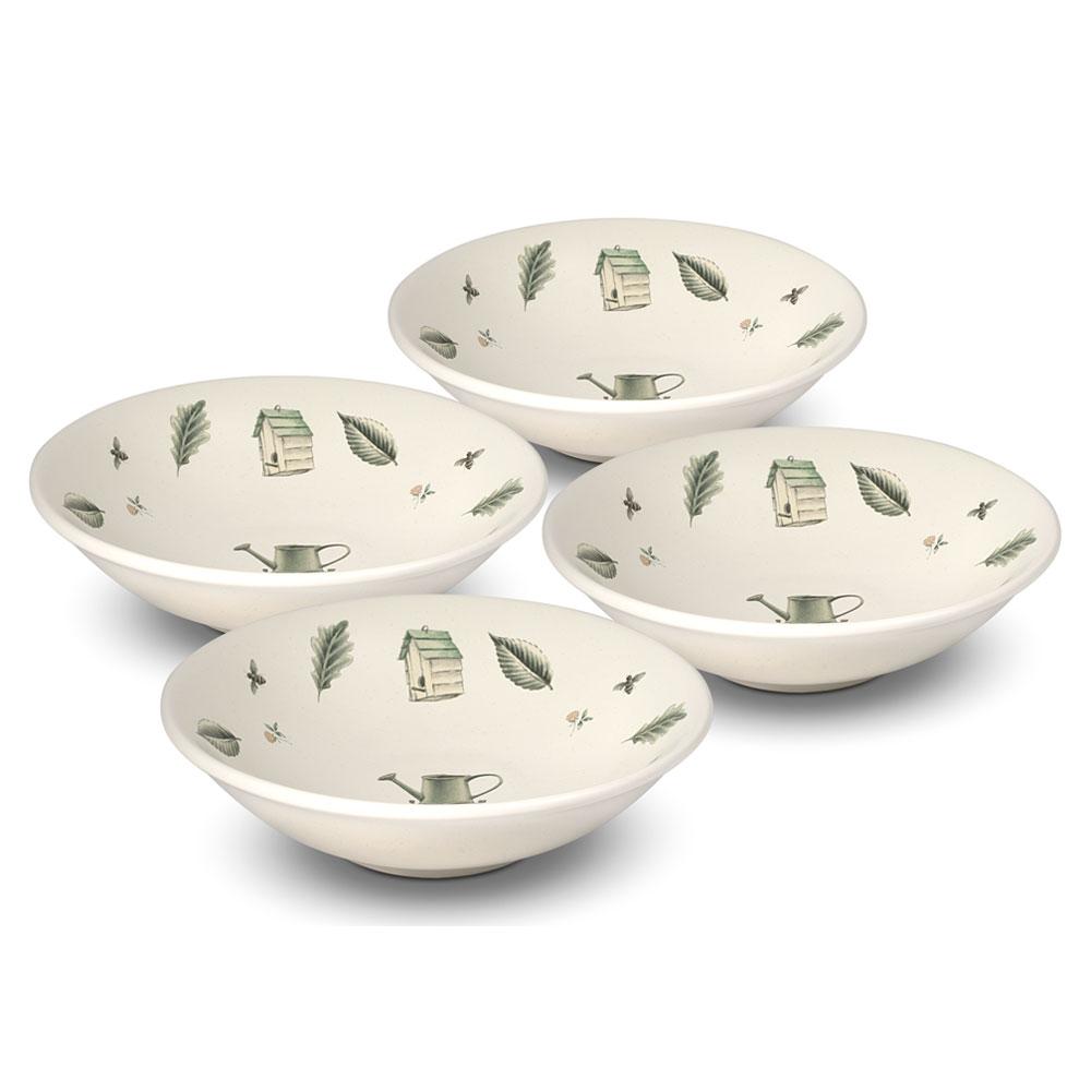 Naturewood Set Of 4 Pasta Dinner Bowls