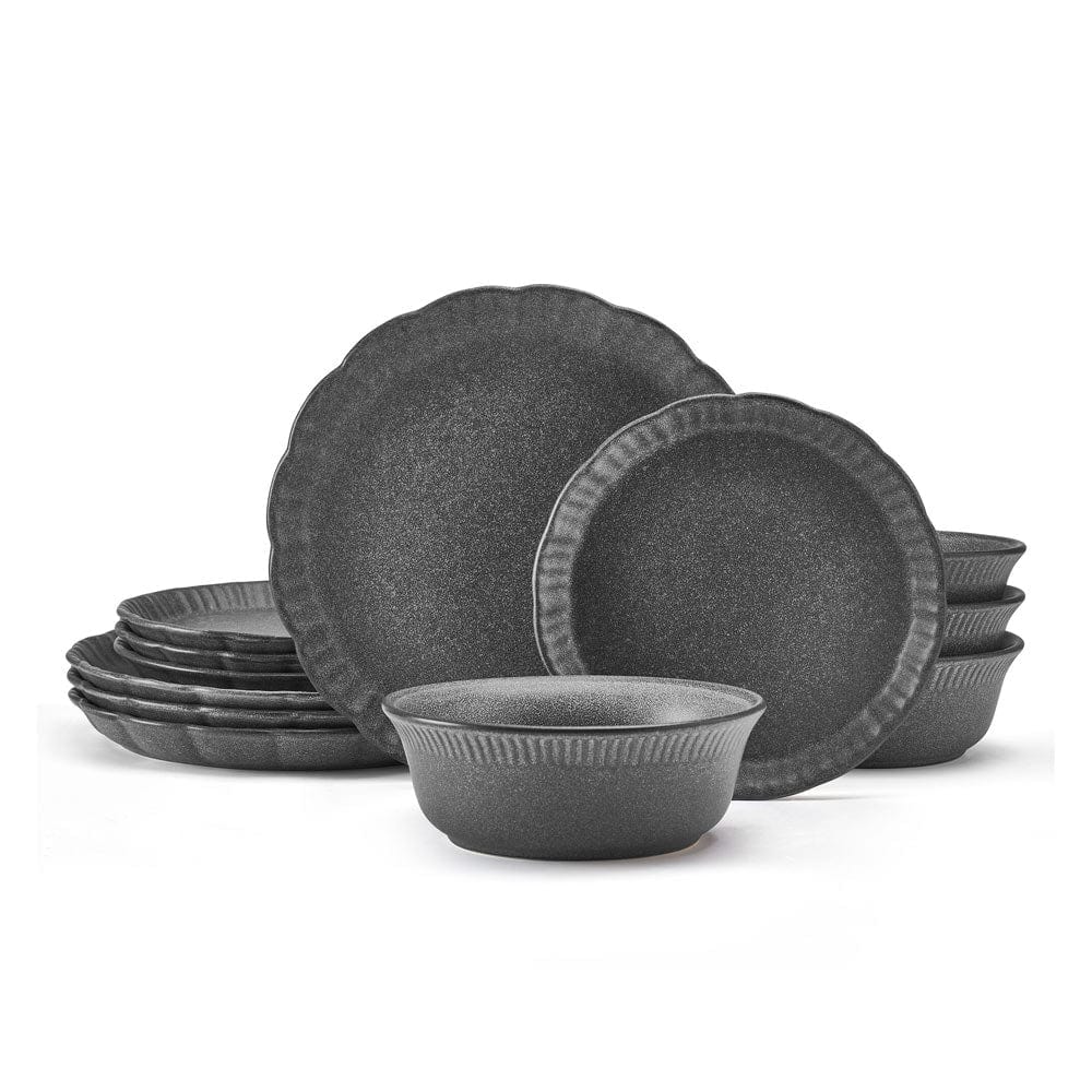 Noah 12 Piece Dinnerware Set, Service For 4