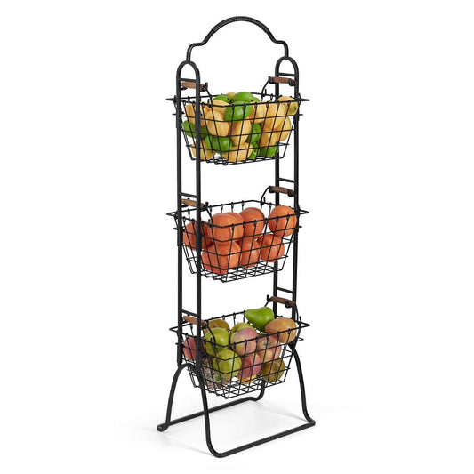 Pacific 3 Tier Adjustable Standing Storage Rack