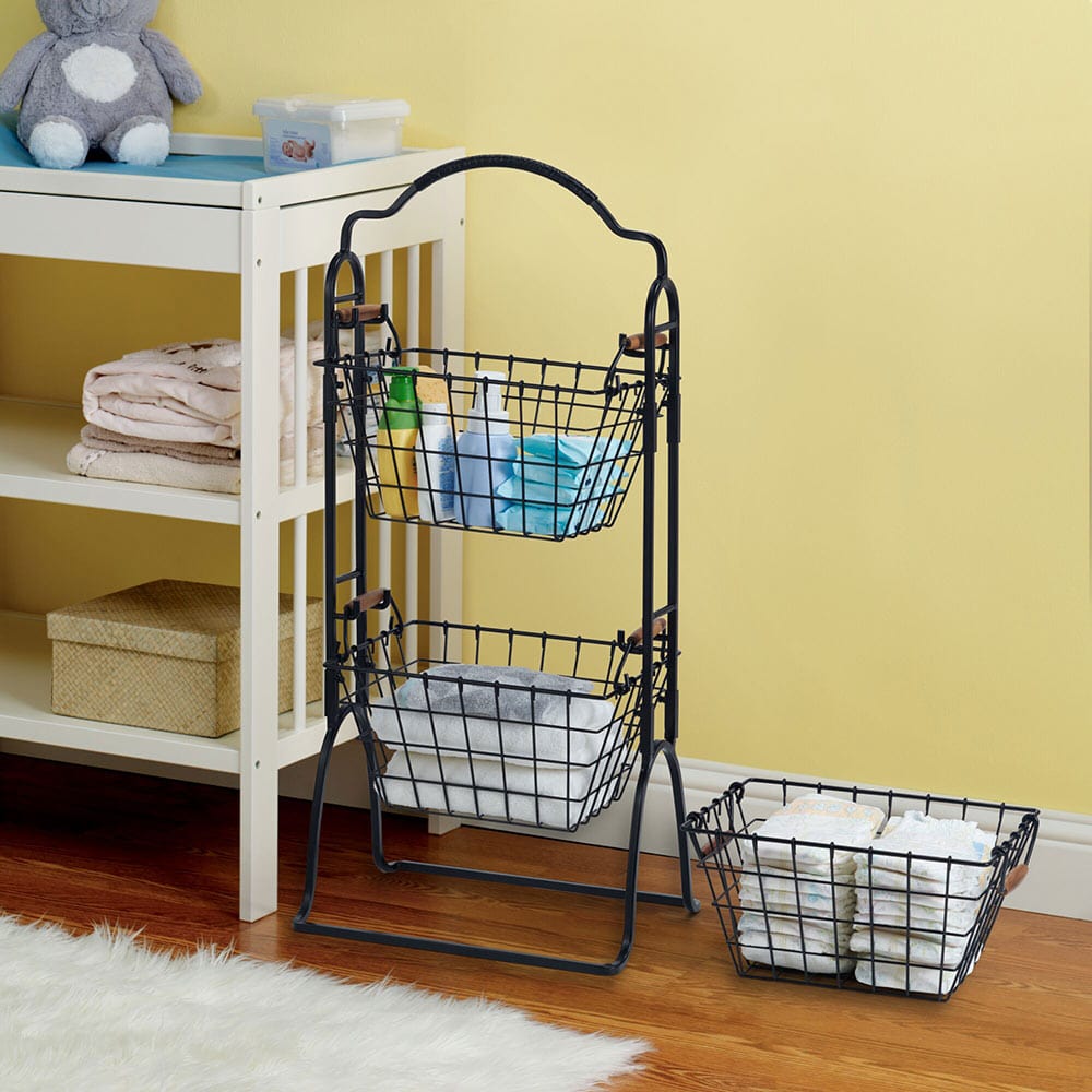 Pacific 3 Tier Adjustable Standing Storage Rack