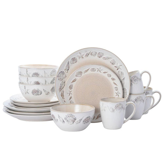 Panama 16 Piece Dinnerware Set, Service For 4