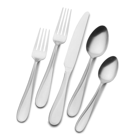 Payton Frost 20 Piece Flatware Set, Service For 4