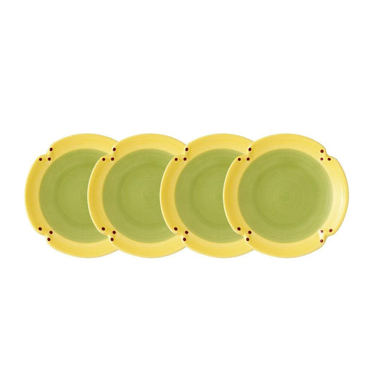 Pistoulet Set Of 4 Bread And Butter Dessert Plates