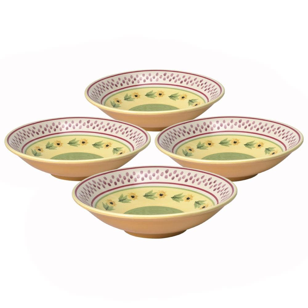 Pistoulet Set Of 4 Individual Pasta Dinner Bowls