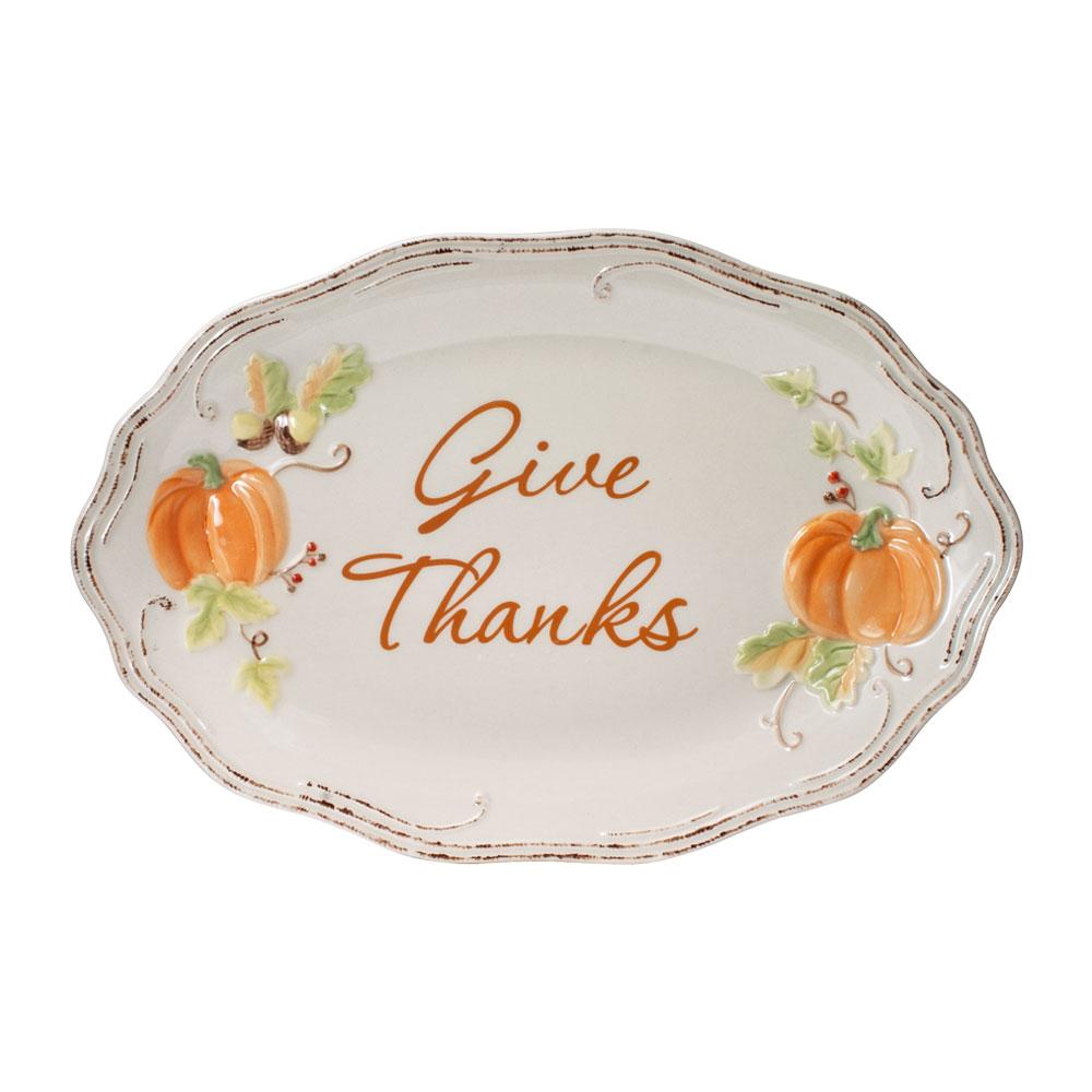 Plymouth Give Thanks Platter