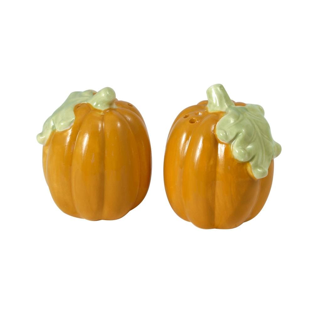 Plymouth Pumpkin Salt And Pepper Set