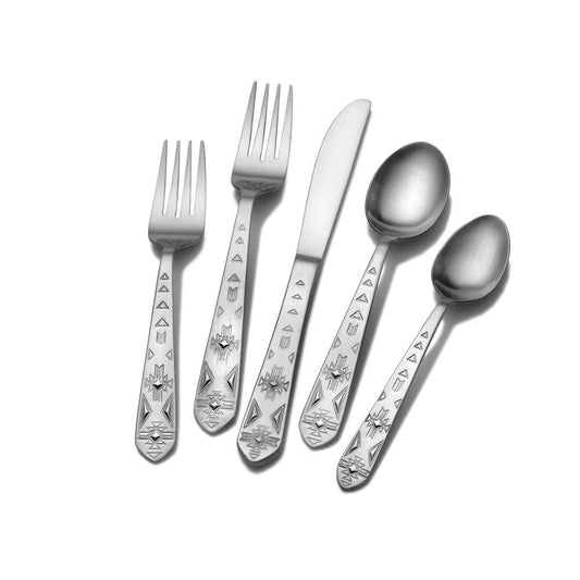 Pueblo 20 Piece Flatware Set, Service For 4