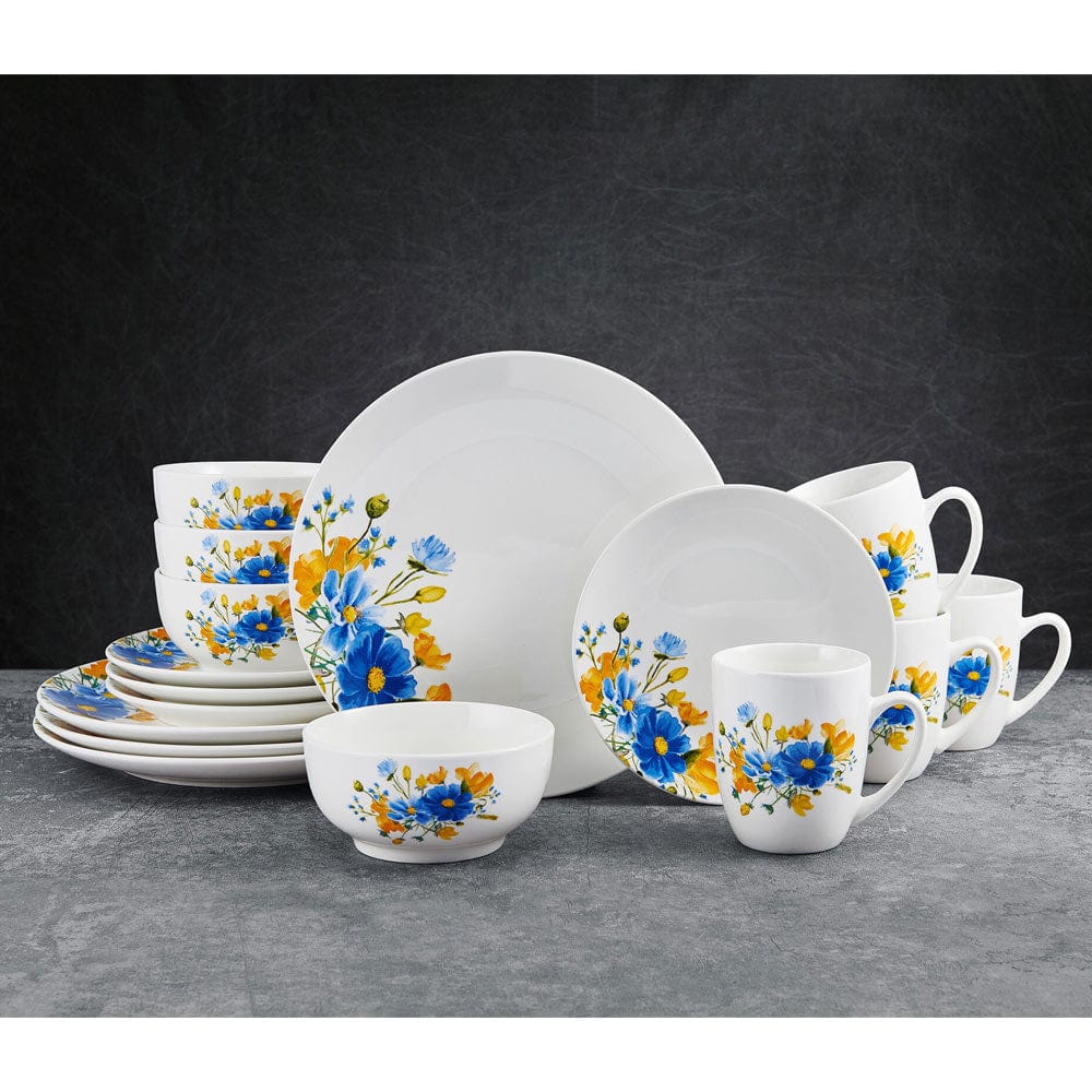 Rhea 16 Piece Dinnerware Set, Service For 4