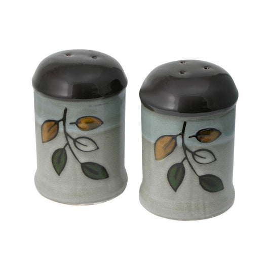 Rustic Leaves Salt And Pepper Set