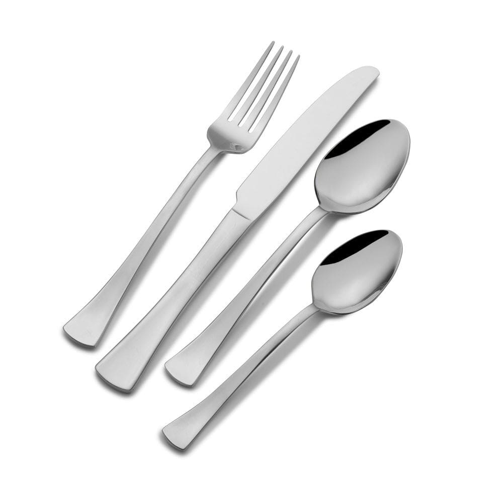 Scott Living Faye 16 Piece Flatware Set, Service For 4