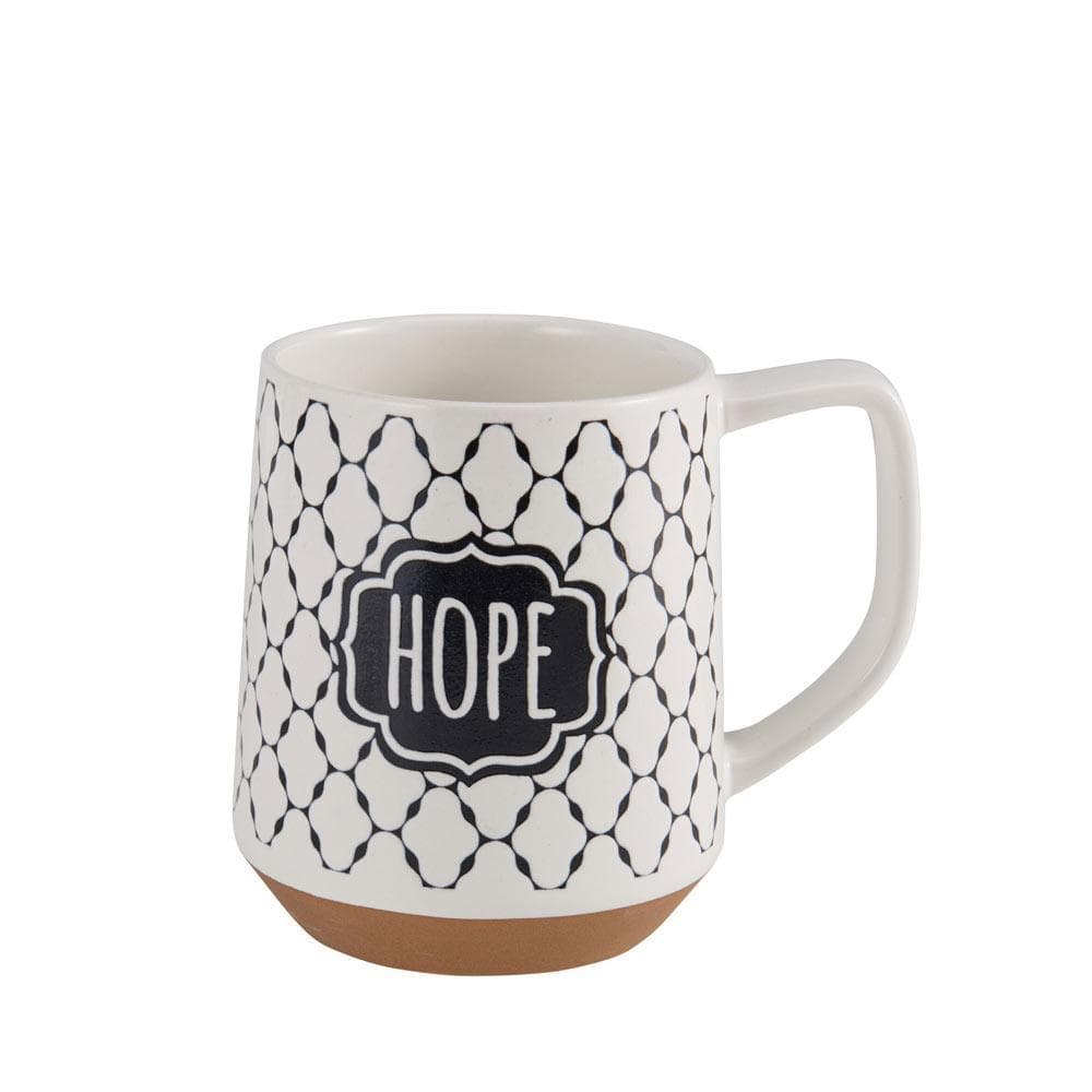 Sentiment Lattice Set Of 6 Mugs, Assorted