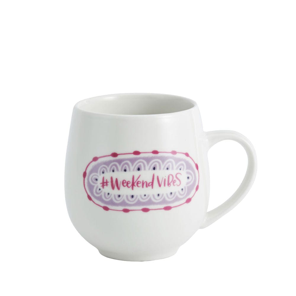 Sentiment Mugs Weekend Vibes Mug