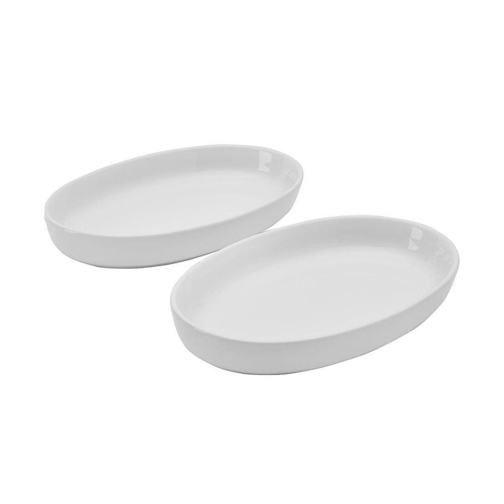 Burrito Set Of 2 Oval Serve Bowls