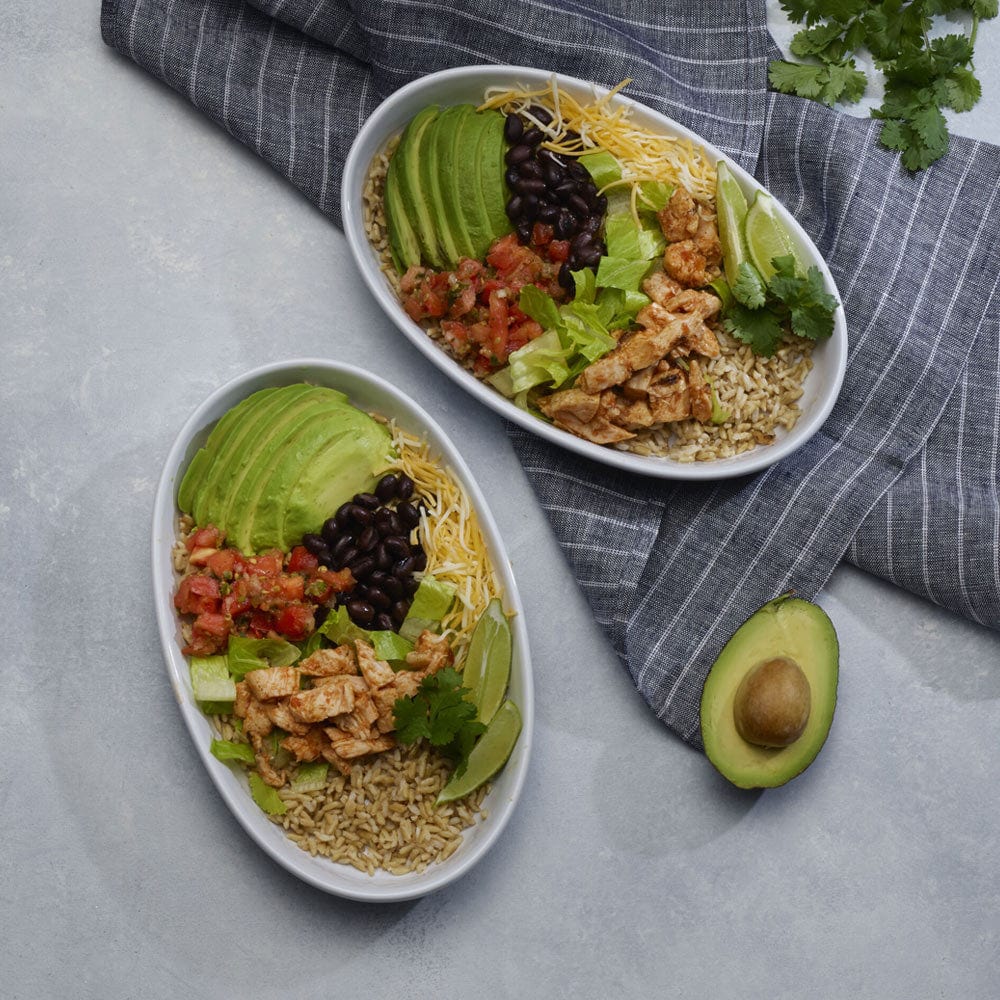 Burrito Set Of 2 Oval Serve Bowls