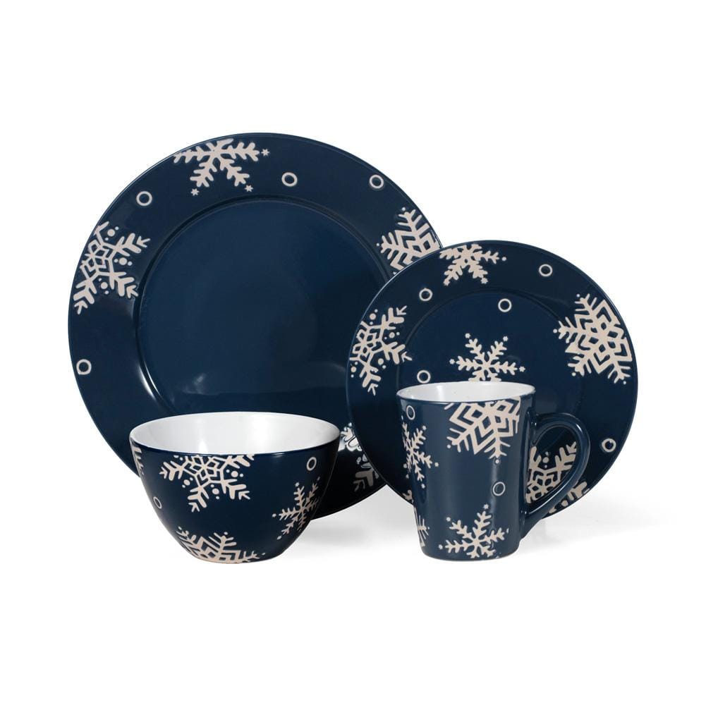 Snow Flurry Dinnerware Set