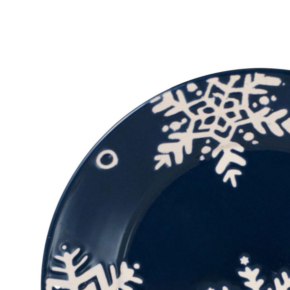 Snow Flurry Set Of 4 Salad Plates