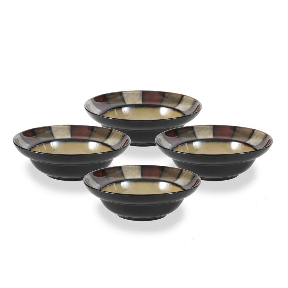 Taos Set Of 4 Rim Soup Cereal Bowls