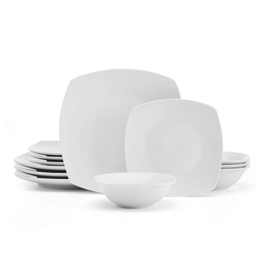 Tara 12 Piece Dinnerware Set, Service For 4