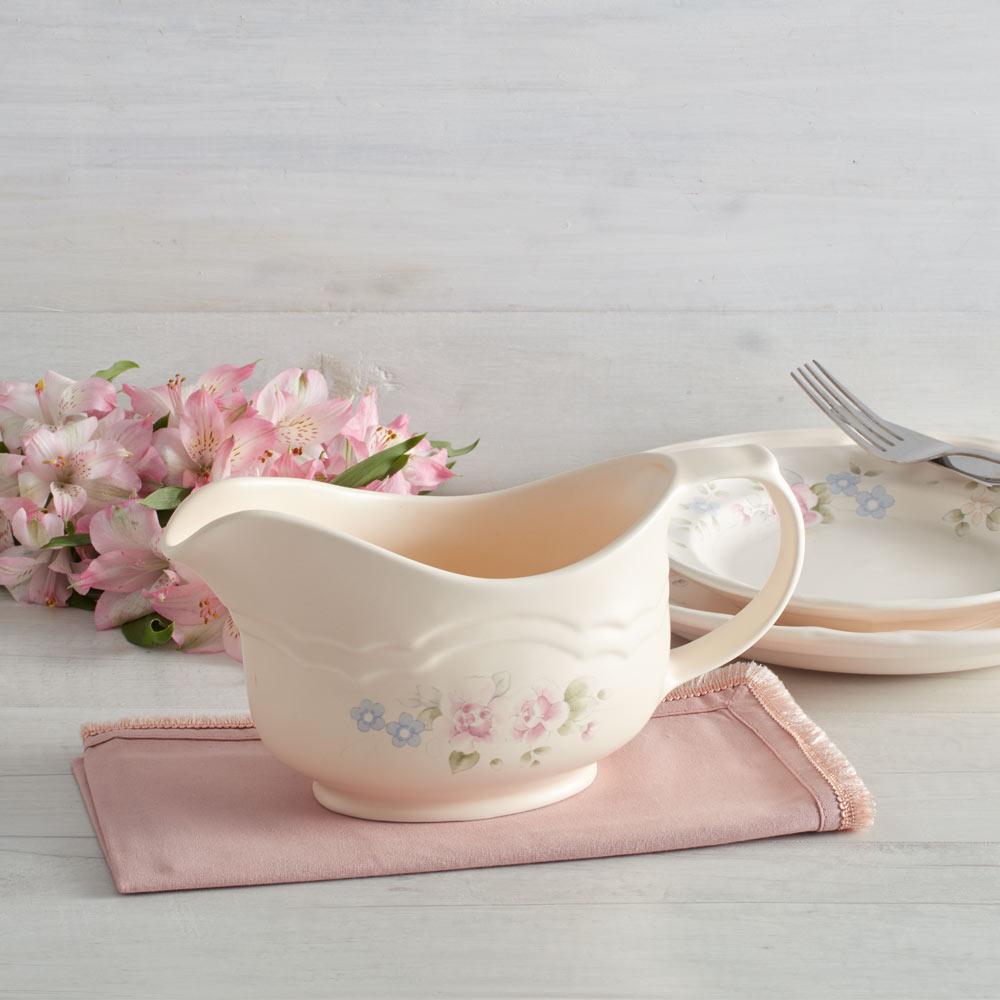 Tea Rose Gravy Boat