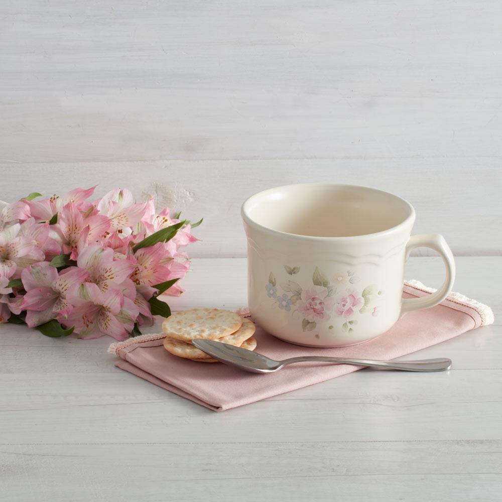 Tea Rose Jumbo Soup Mug