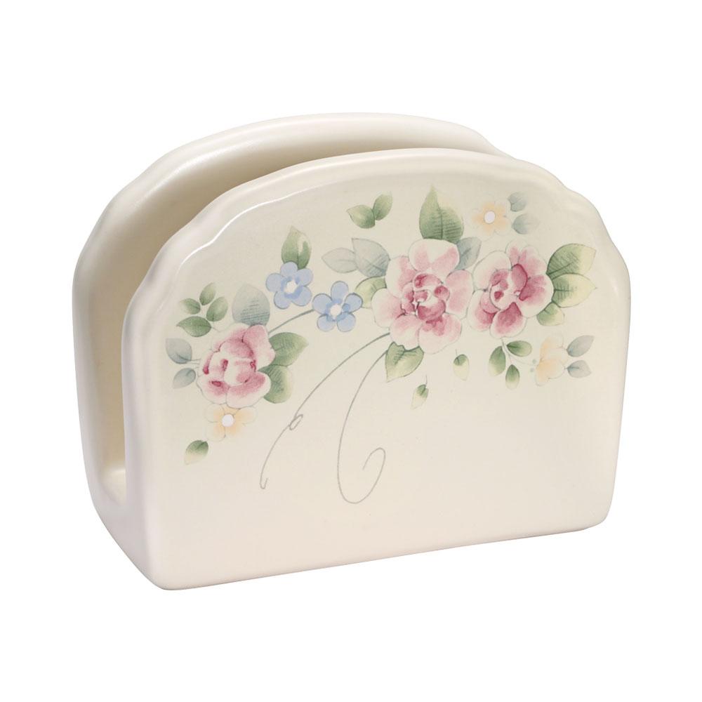 Tea Rose Napkin Holder