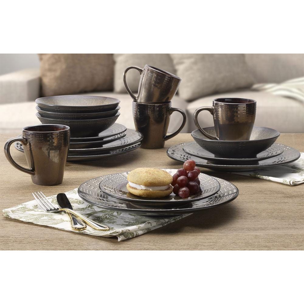 Verona 16 Piece Dinnerware Set, Service For 4