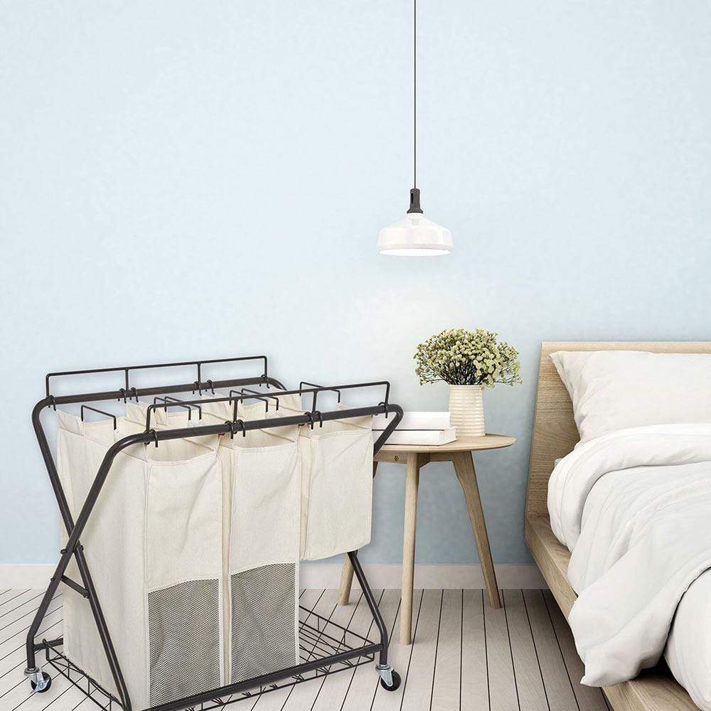 Verona Laundry Hamper And Sorter Cart