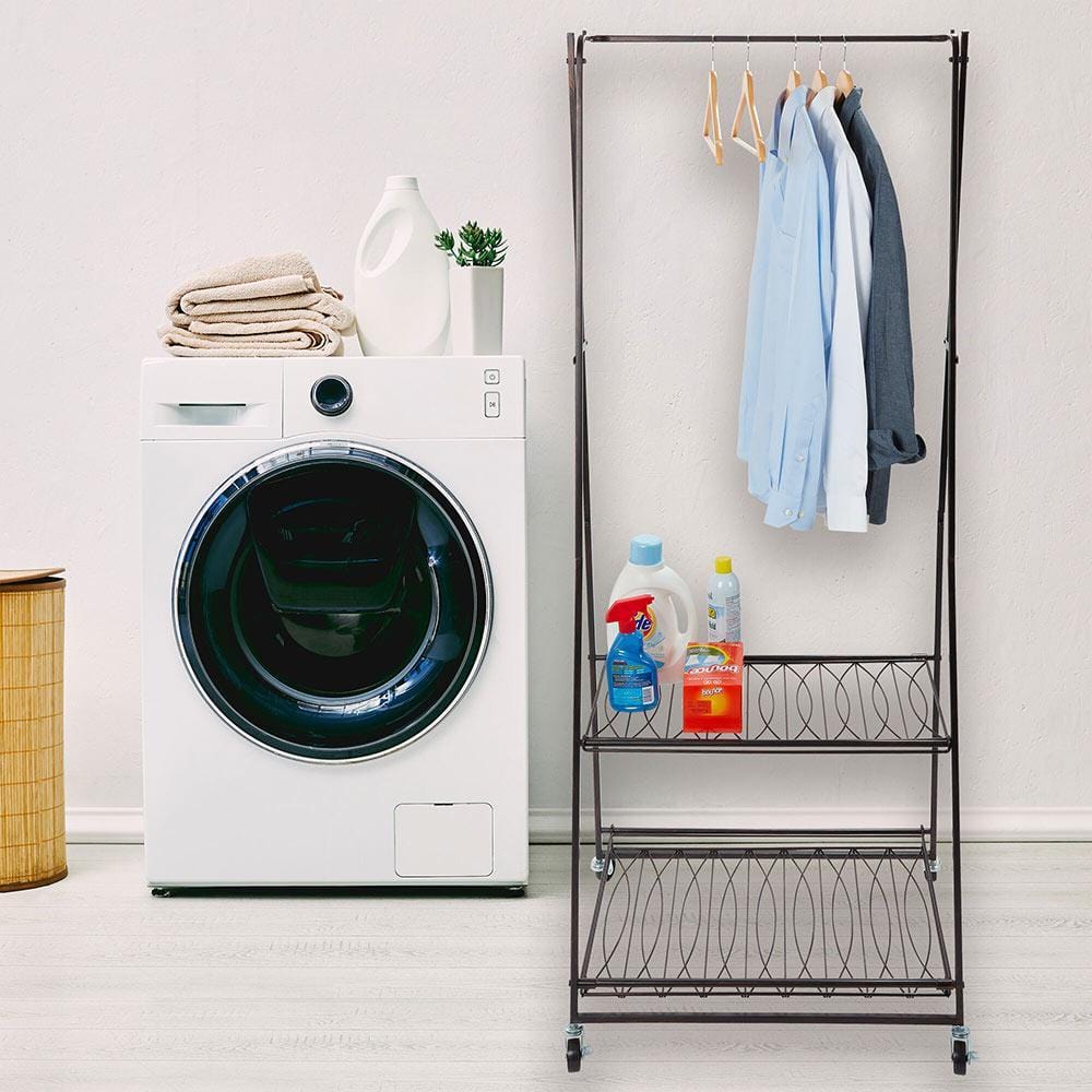 Verona Laundry Rack With 2 Shelves