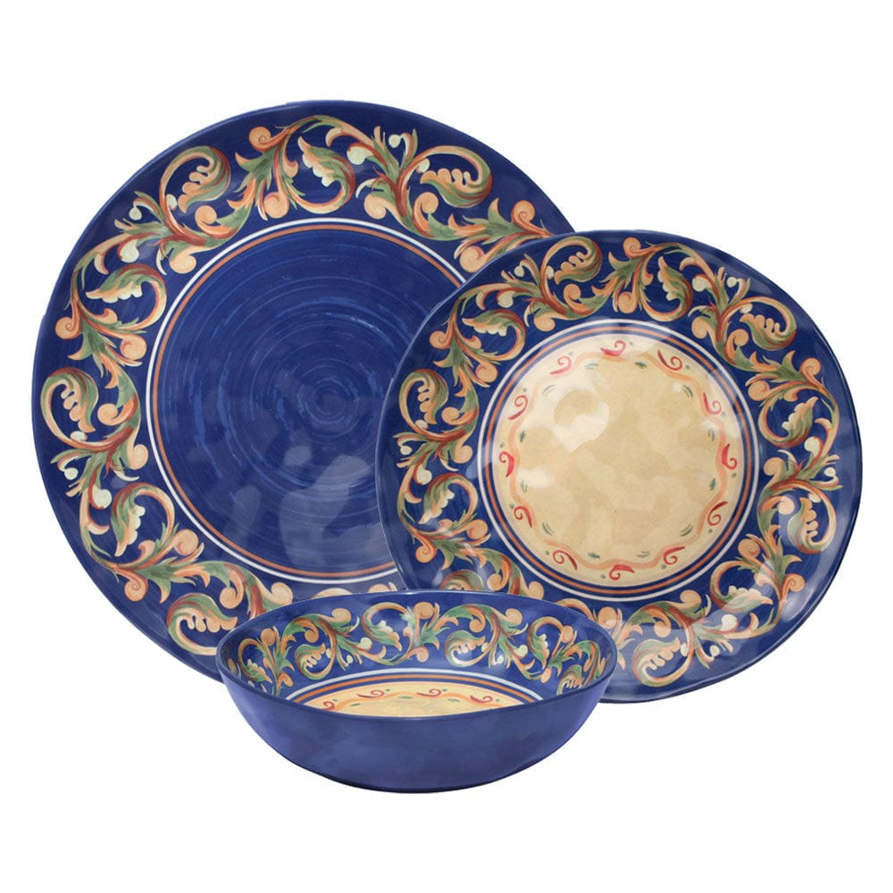 Villa Della Luna Outdoor Melamine Dinnerware Set