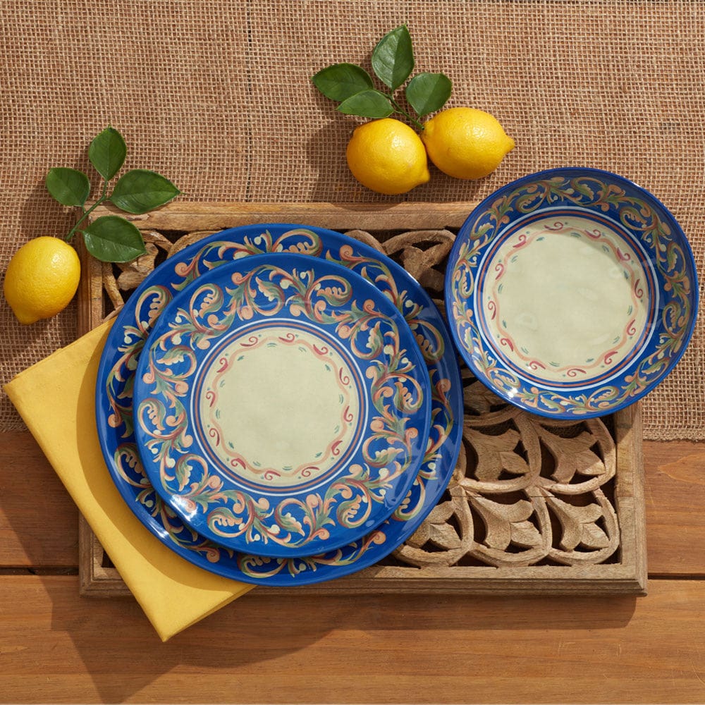 Villa Della Luna Outdoor Melamine Dinnerware Set