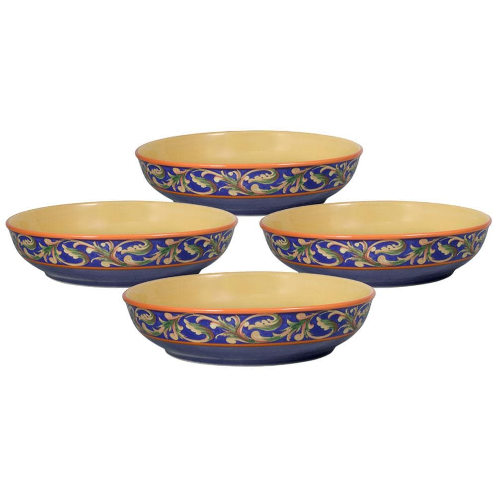 Villa Della Luna Set Of 4 Individual Pasta Bowls