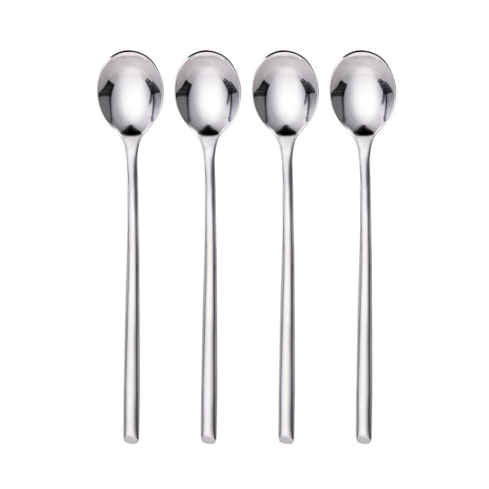 Wave Set Of 4 Beverage Spoons