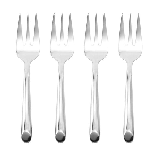 Wave Set Of 4 Appetizer Forks