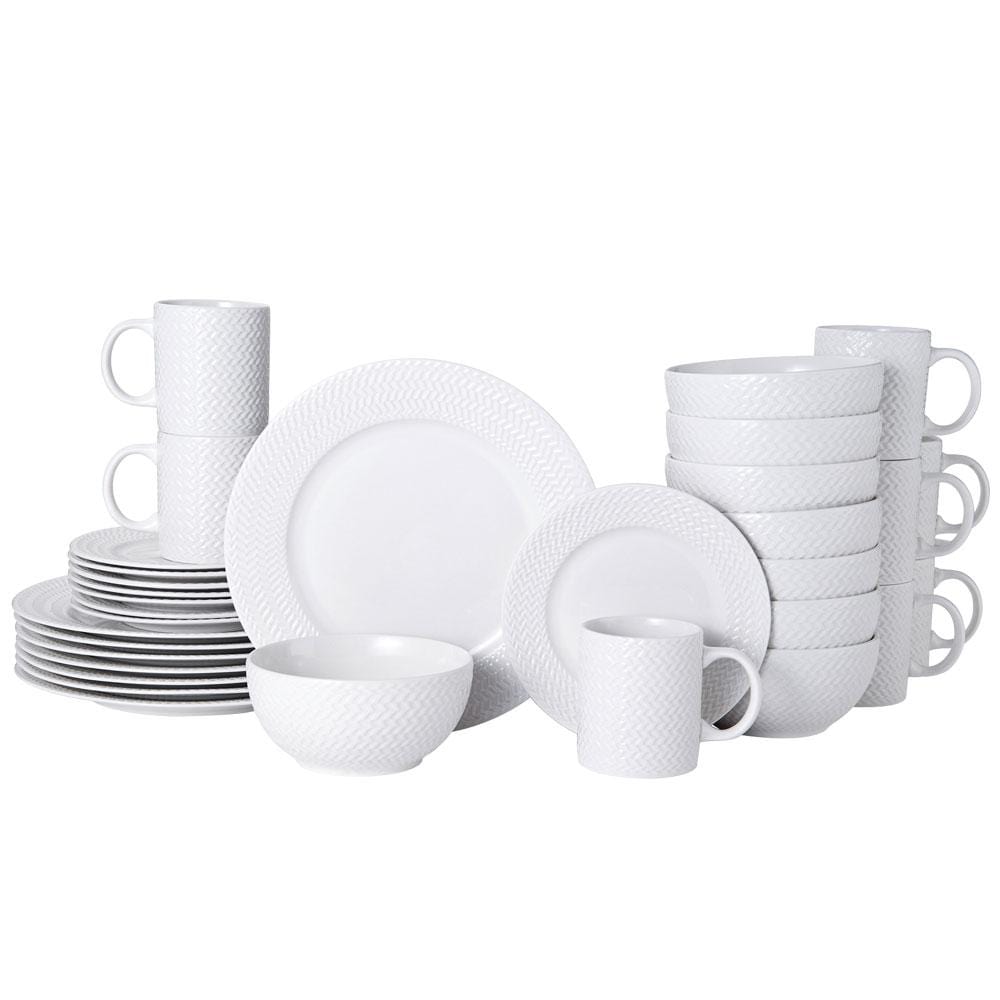 Winston 32 Piece Dinnerware Set, Service For 8