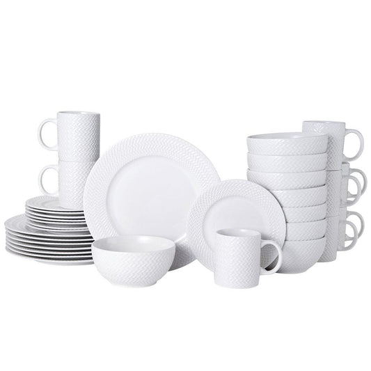 Winston 32 Piece Dinnerware Set, Service For 8