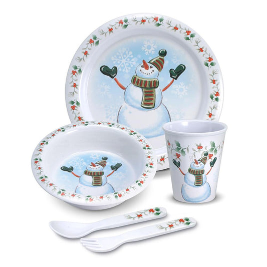 Winterberry 5 Piece Snowman Childrens Set