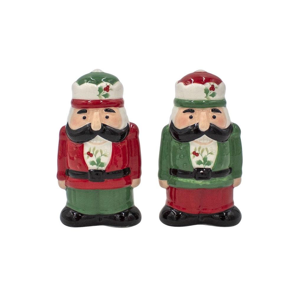 Winterberry Nutcracker Salt And Pepper Set