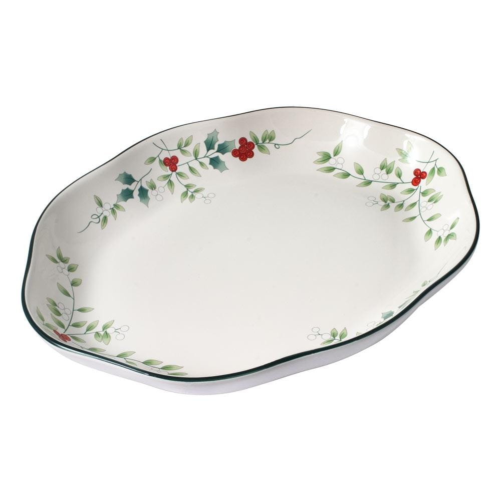 Winterberry Oval Serve Dish