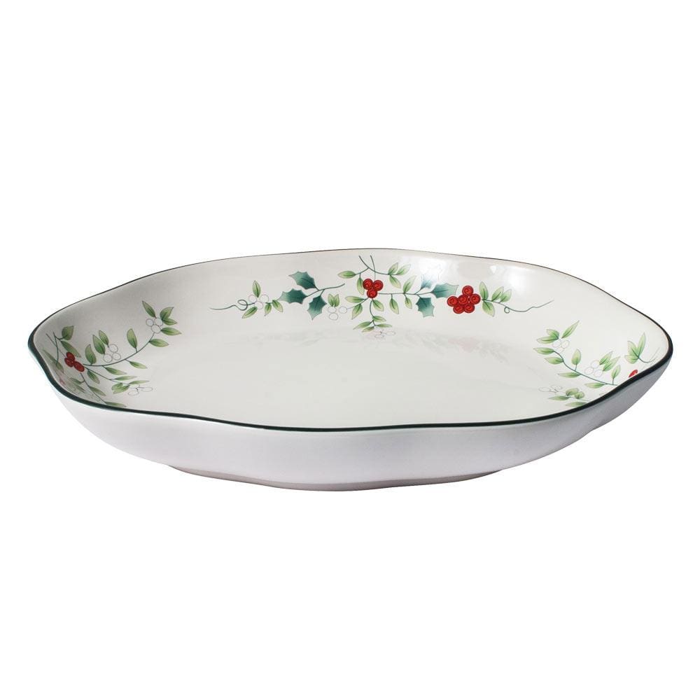 Winterberry Oval Serve Dish