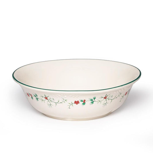 Winterberry Round Serve Bowl