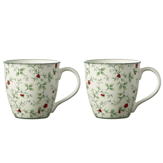 Winterberry Set Of 2 Mugs