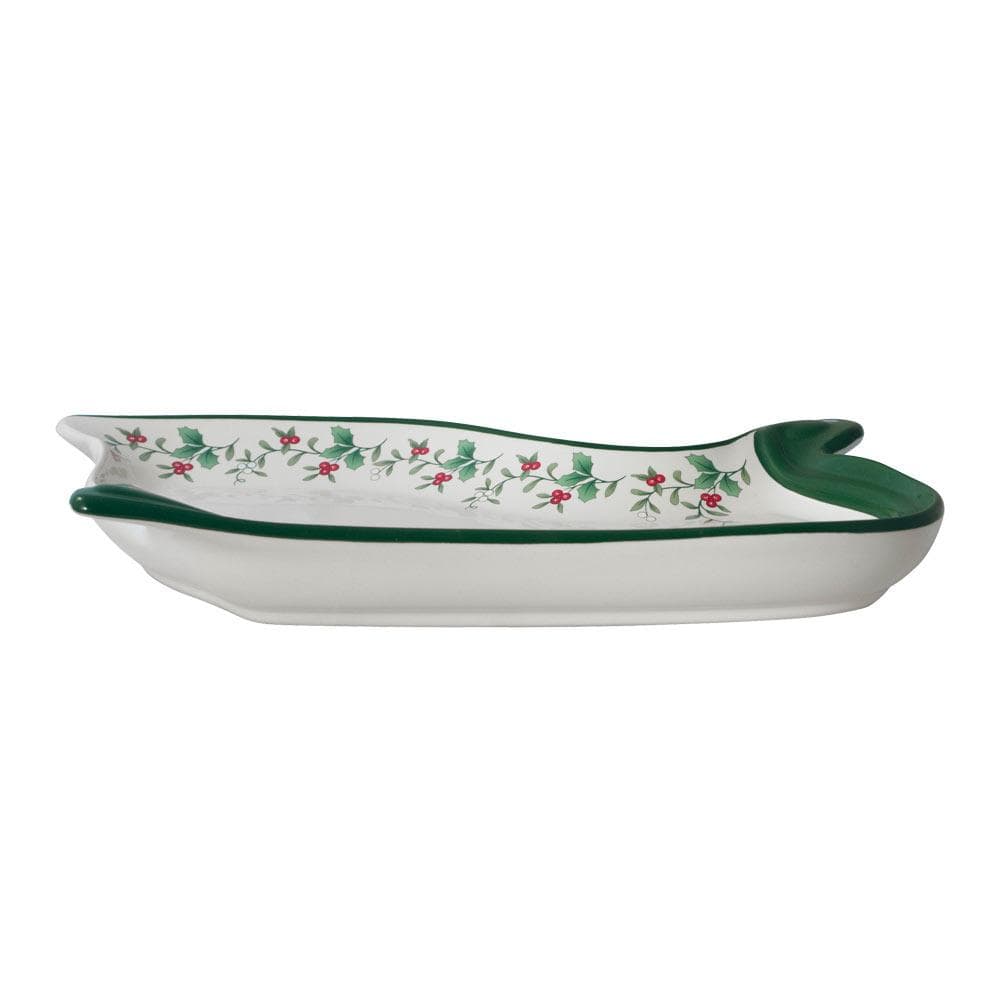 Winterberry Sleigh Serve Dish