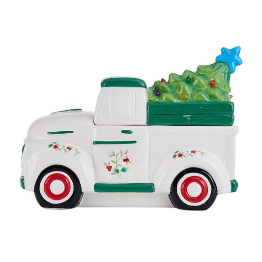 Winterberry Truck Cookie Jar