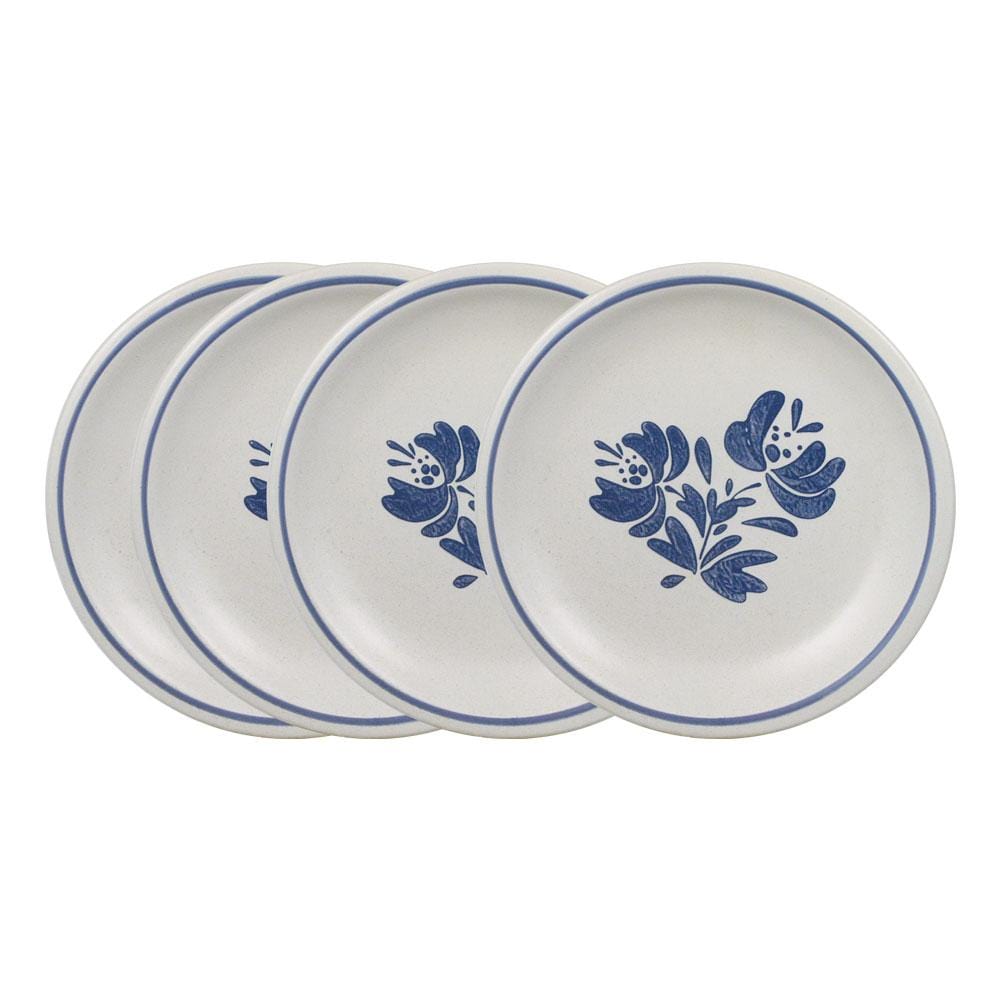 Yorktowne Set Of 4 Luncheon Plates